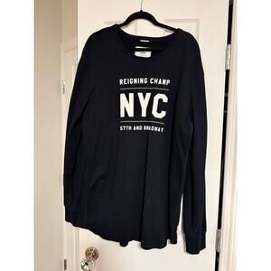 Reigning Champ Black Sweater size XXL